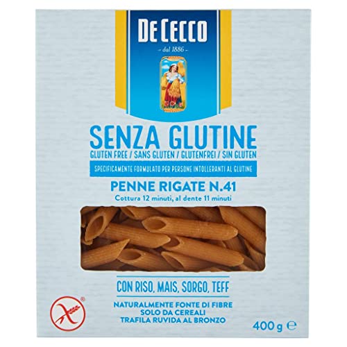 10x De Cecco Penne Rigate n. 41 400g senza Glutine Glutenfrei pasta nudeln von De Cecco