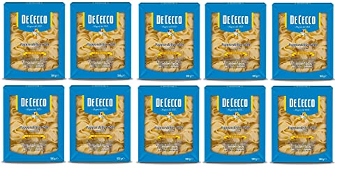 10x Pasta De Cecco 100% Italienisch Pappardelle n 201 Nudeln 500g von De Cecco