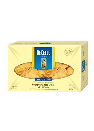 10x Pasta De Cecco 100% Italienisch Pappardelle n. 301 Nudeln mit ei 500g 10x Pasta De Cecco 100% Italienisch Pappardelle n. 301 Nudeln mit ei 500g von De Cecco