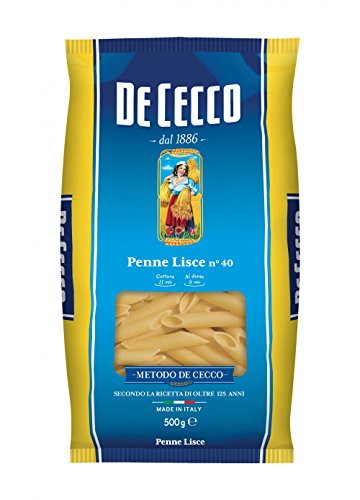 10x Pasta De Cecco 100% Italienisch Penne Lisce n. 40 Nudeln 500g 10x Pasta De Cecco 100% Italienisch Penne Lisce n. 40 Nudeln 500g von De Cecco
