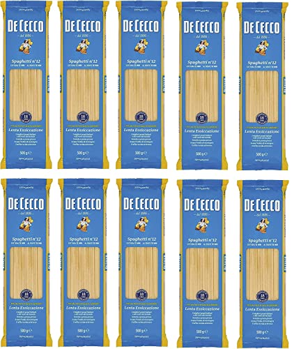 10x Pasta De Cecco 100% Italienisch Spaghetti n. 12 Nudeln 500g 10x Pasta De Cecco 100% Italienisch Spaghetti n. 12 Nudeln 500g von De Cecco