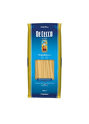 10x Pasta De Cecco 100% Italienisch Tripoline n. 3 Nudeln 500g von De Cecco