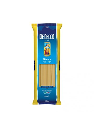 10x Pasta De Cecco 100% Italienisch Zita n. 18 Nudeln 500g von De Cecco