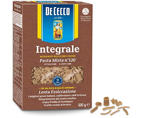 10x Pasta De Cecco Pasta mista integrali n. 120 Vollkorn italienisch Nudeln 500 g 10x Pasta De Cecco Pasta mista integrali n. 120 Vollkorn italienisch Nudeln 500 g von De Cecco