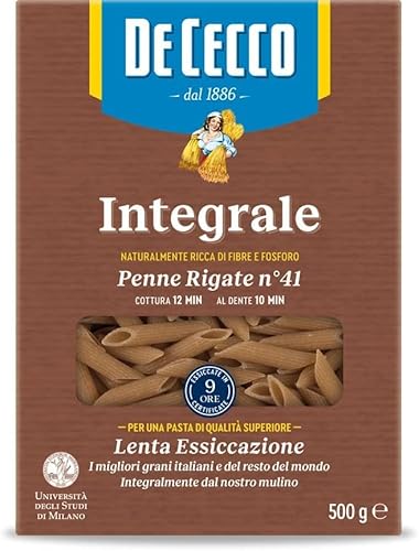 10x Pasta De Cecco Penne rigate integrali n 41 Vollkorn italienisch Nudeln 500 g 10x Pasta De Cecco Penne rigate integrali n 41 Vollkorn italienisch Nudeln 500 g von De Cecco