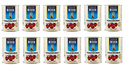 12x De Cecco Pomodorini Kirschtomaten Tomaten sauce aus Italien dose 400g von De Cecco