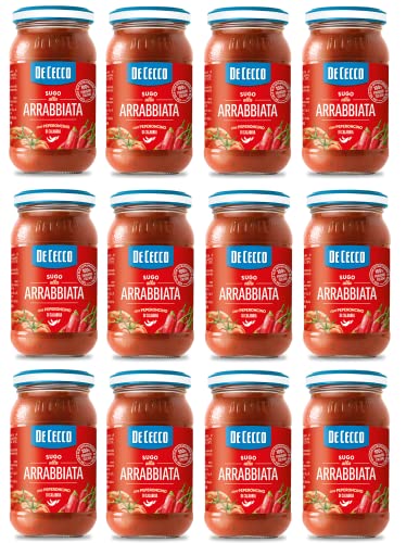 12x De Cecco Sugo all'Arrabbiata con Peperoncino di Calabria Sauce mit Kalabrische Chili 100 % italienische Tomaten 200g 12x De Cecco Sugo all'Arrabbiata con Peperoncino di Calabria Sauce mit Kalabrische Chili 100 % italienische Tomaten 200g von De Cecco