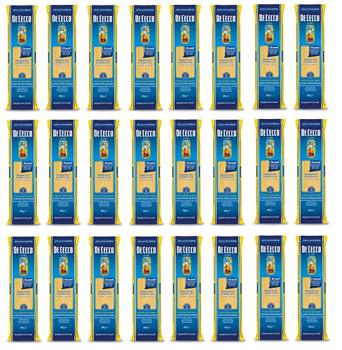 24x De Cecco Spaghettoni Grandi n°414 Italienische Pasta Teigwaren aus Hartweizengrieß 500g 24x De Cecco Spaghettoni Grandi n°414 Italienische Pasta Teigwaren aus Hartweizengrieß 500g von De Cecco