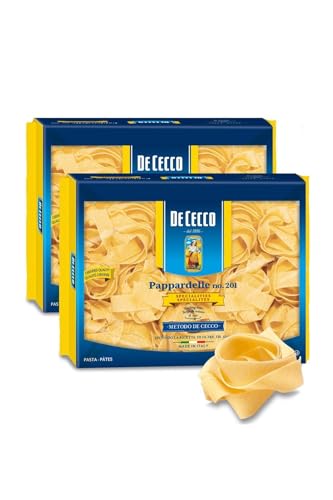 3x De Cecco Nudeln 'Pappardelle' n.201, 500 g von De Cecco