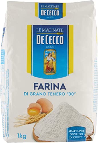 3x Farina De Cecco di grano tenero Mehl "00" 1kg von De Cecco