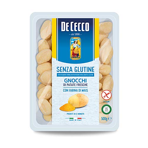5x De Cecco Gnocchi 500g senza Glutine Glutenfrei pasta nudeln in 2 Minuten fertig von De Cecco