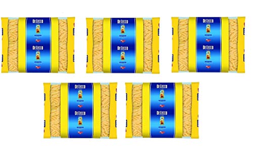 5x De Cecco Tortiglioni Pasta di Semola di Grano Duro Hartweizengrieß Pasta 100% Italienische Pasta Kurze Pasta Packung mit 3Kg 5x De Cecco Tortiglioni Pasta di Semola di Grano Duro Hartweizengrieß Pasta 100% Italienische Pasta Kurze Pasta Packung mit 3Kg von De Cecco