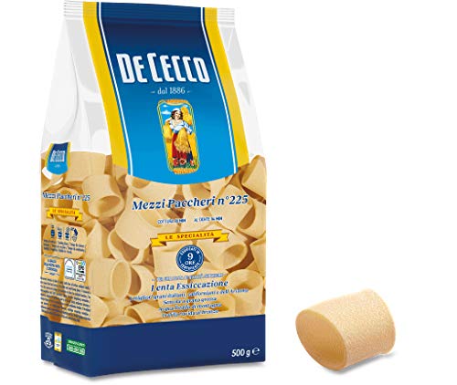 5x Pasta De Cecco 100% Italienisch Mezzi Paccheri n. 225 Nudeln 500g von De Cecco