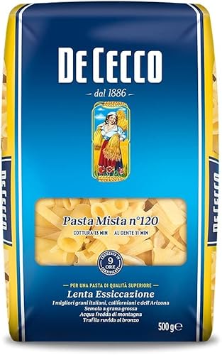 5x Pasta De Cecco 100% Italienisch Pasta Mista n° 120 gemischte pasta 500g 5x Pasta De Cecco 100% Italienisch Pasta Mista n° 120 gemischte pasta 500g von De Cecco