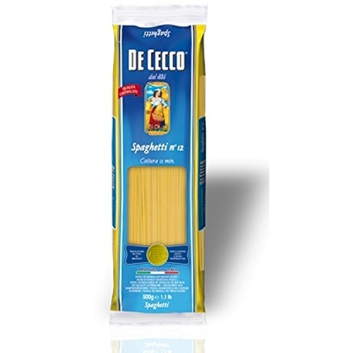 5x Pasta De Cecco 100% Italienisch Spaghetti n. 12 Nudeln 500g von De Cecco