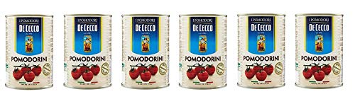 6x De Cecco Pomodorini Kirschtomaten Tomaten sauce aus Italien dose 400g von De Cecco