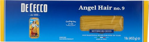 De Cecco Angel Hair Pasta, 454 ml, 5 Stück von De Cecco