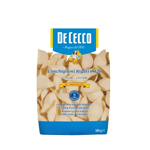 De Cecco Ital. Conchiglioni Rigati, 1er Pack (500 g) von De Cecco