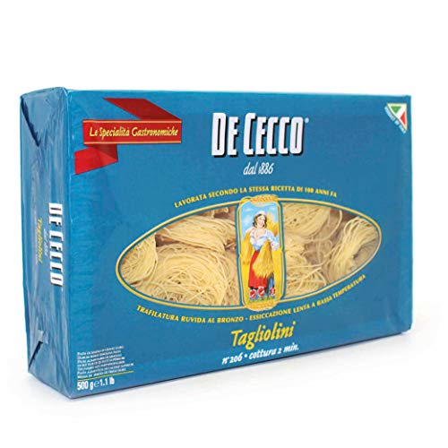 De Cecco Ital. Tagliolini, 4er Pack (4 x 500 g) von DE CECCO