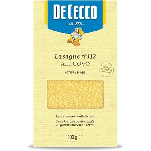 De Cecco Lasagne All'uovo n.112 (500g) von DE CECCO