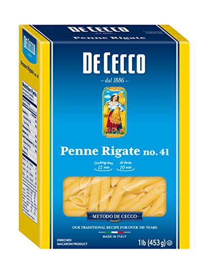 De Cecco Pasta, Penne Rigate, 16 Ounce (Pack of 5) von De Cecco