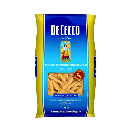 De Cecco - Pasta, halblinierte Stifte - 1000 g von De Cecco