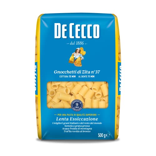 De Cecco Pasta 500 Haken Zita - [12 Stück] von De Cecco