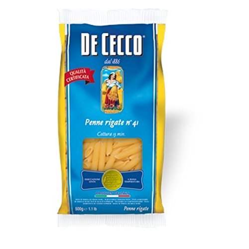 De Cecco Penne Rigate Nr. 41, 1er Pack (1 x 500 g) von De Cecco