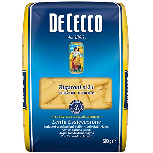De Cecco Rigatoni Pasta – 24 x 500 g von De Cecco