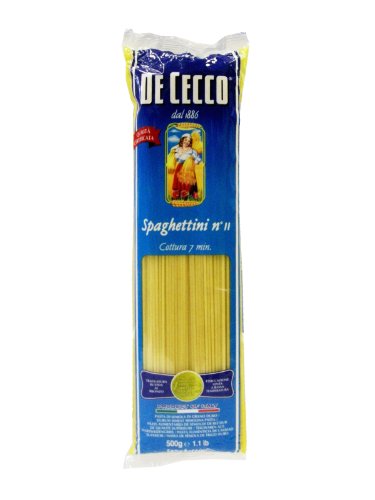 De Cecco Spaghetti Nr. 11 500 g, 24er Pack (24 x 0.5 kg) von DE CECCO