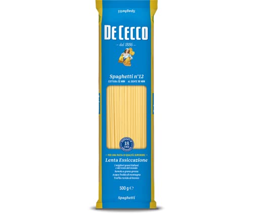 De Cecco Spaghetti Nr. 12 500 g, 6er Pack (6 x 0.5 kg) von De Cecco