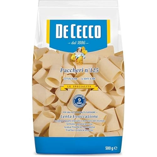 De Cecco Spec."B"125 Paccheri Gr.500 von De Cecco