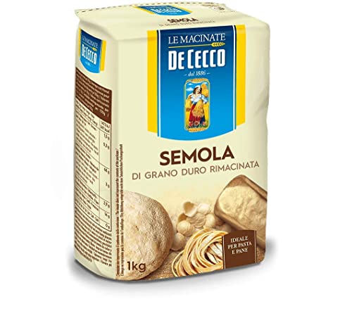 Hartweizengrieß - Semola di Grano Duro, De Cecco, No.176, 10 kg, 10 x 1000g von De Cecco