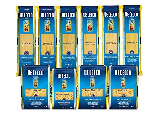 Pasta De Cecco 100% Italienisch fantasia paket 10x 500g Nudeln Pasta De Cecco 100% Italienisch fantasia paket 10x 500g Nudeln von De Cecco