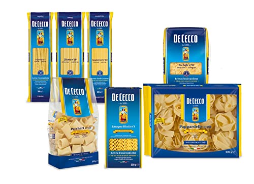 Pasta De Cecco 100% Italienisch special paket 7x 500g Nudeln von De Cecco