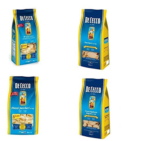 Testpaket Pasta De Cecco Specialità 100% Italienisch Nudeln ( 4 x 500g ) von De Cecco