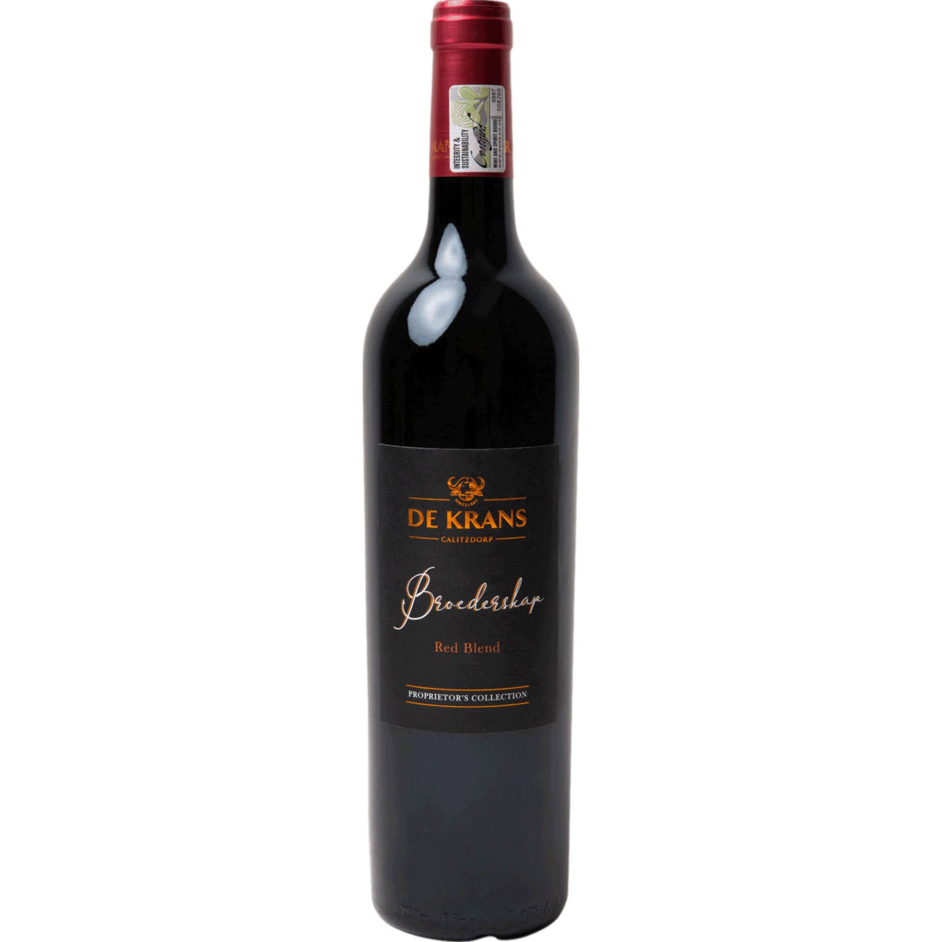 De Krans Broederskap Red Blend, WO Calitzdorp, Klein Karoo, 2018, Rotwein De Krans Broederskap Red Blend, WO Calitzdorp, Klein Karoo, 2018, Rotwein von De Krans, Scenic Cape Route 62, 6660 Calitzdorp, Südafrika / CAPREO GmbH- Gildeweg 10- 46562 Voerde- Deutschland