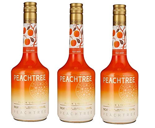 3 Flaschen De Kuyper Peachtree a 0,7l 20% Vol (3 x 0,7l) pfirsichlikör von De Kuyper