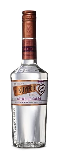 De Kuyper - Cacao Weiss mit 24% vol. - Der perfekte Likör für Cocktails (1x 0,70 l) von De Kuyper