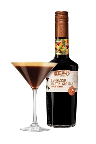 De Kuyper Espresso Martini Ready-To-Drink Getränke-Mix für 4 servierfertige Cocktails 14.5% Vol (1 x 0.5l von De Kuyper