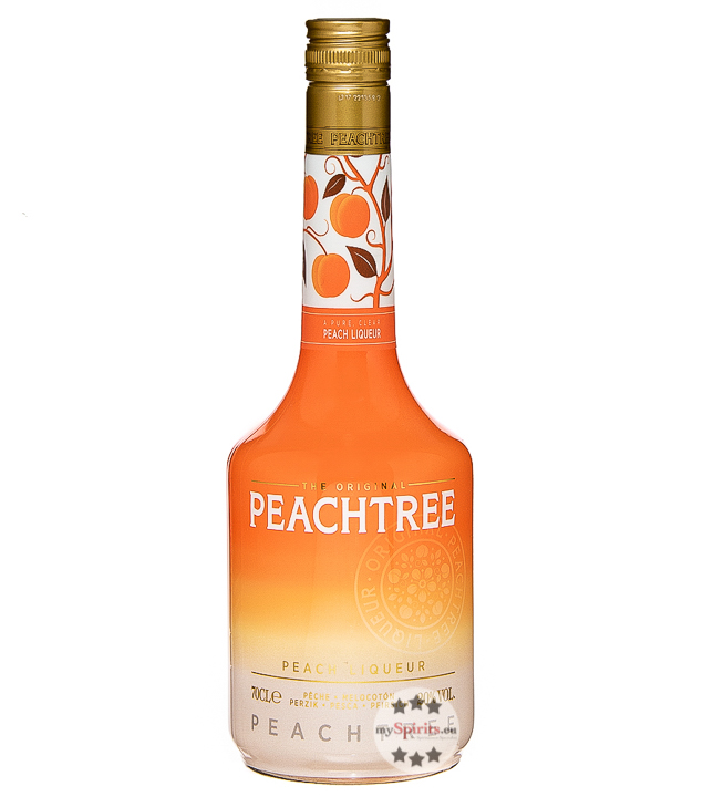 Peachtree Peach Liqueur (20 % vol, 0,7 Liter) von De Kuyper