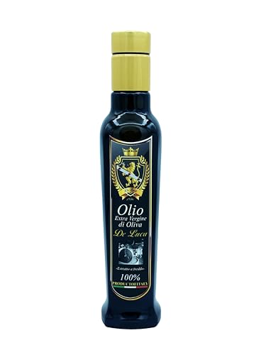 Olio Extravergine Di Oliva Evo 100% Italiano Monocoltura Carolea Estratto a Freddo Made In Calabria De Luca L'eccellenza Italiana Che Fa Sognare Il Mondo (250 ml) von De Luca