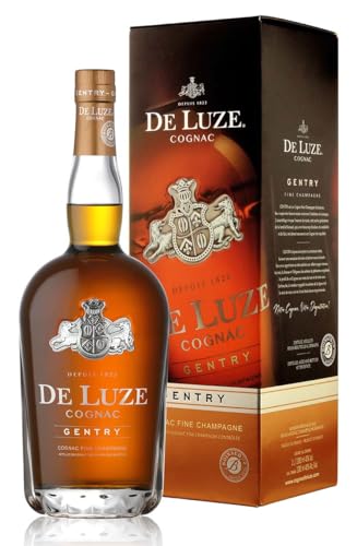De Luze Gentry Cognac | Aus den besten Eaux-de-Vie der Champagne-Region | Aromen von Feige, Vanille, Orange, Kokosnuss & kandierten Früchten | 1 x 1000ml De Luze Gentry Cognac | Aus den besten Eaux-de-Vie der Champagne-Region | Aromen von Feige, Vanille, Orange, Kokosnuss & kandierten Früchten | 1 x 1000ml von De Luze