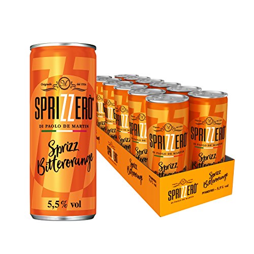Sprizzerò Secco Bitterorange (12 x 0,25l) von SPRIZZERÒ
