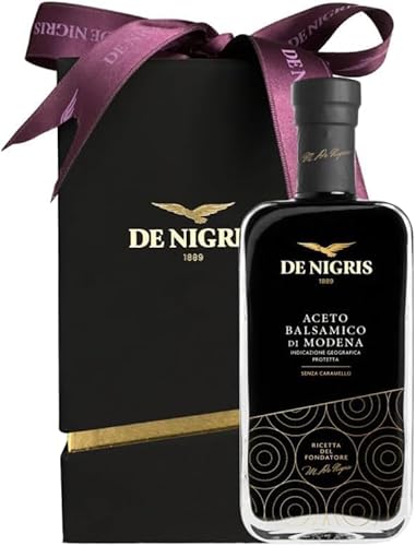 De Nigris 1889 Balsamico-Essig aus Modena IGP – Rezept des Gründers | Traditioneller Balsamico-Essig aus Modena | Authentischer, perfekt zum Würzen und Marinieren De Nigris 1889 Balsamico-Essig aus Modena IGP – Rezept des Gründers | Traditioneller Balsamico-Essig aus Modena | Authentischer, perfekt zum Würzen und Marinieren von De Nigris