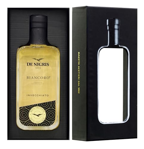 De Nigris Aceto Balsamico Di Modena Produktlinie Excellence BiancOro | Süß-saurer Würzmittel Mit Frischem Und Zartem Geschmack | Gereifter Essig aus Modena mit fruchtigen Noten, 250ml De Nigris Aceto Balsamico Di Modena Produktlinie Excellence BiancOro | Süß-saurer Würzmittel Mit Frischem Und Zartem Geschmack | Gereifter Essig aus Modena mit fruchtigen Noten, 250ml von De Nigris