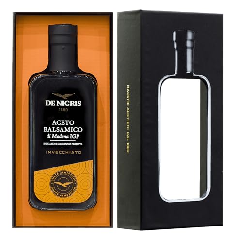 De Nigris Aceto Balsamico Di Modena IGP Orangen adler | Harmonischer Geschmack | Gereifter Essig Aus Modena Mit reichhaltigem und harmonischem Geschmack | Balsamico-essig, 250ml De Nigris Aceto Balsamico Di Modena IGP Orangen adler | Harmonischer Geschmack | Gereifter Essig Aus Modena Mit reichhaltigem und harmonischem Geschmack | Balsamico-essig, 250ml von De Nigris