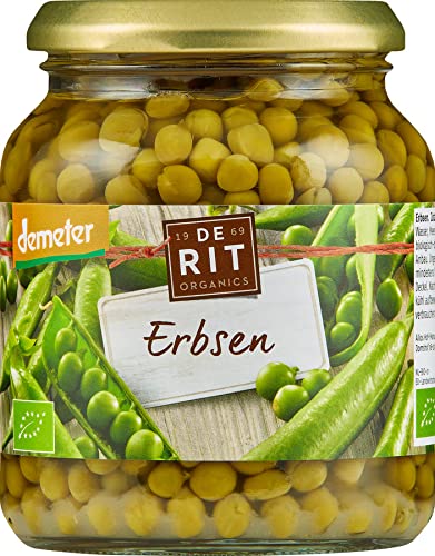 De Rit Erbsen im Glas (350 g) - Bio von De Rit