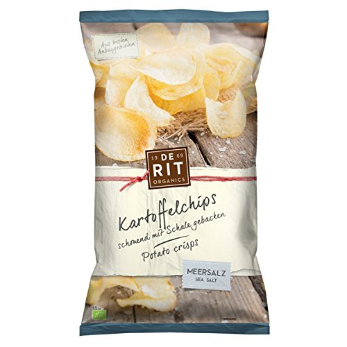 De Rit Bio Kartoffelchips Meersalz (1 x 125 gr) von de Rit