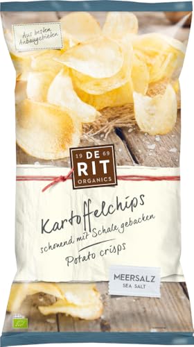 De Rit Bio Kartoffelchips Meersalz (2 x 125 gr) von De Rit